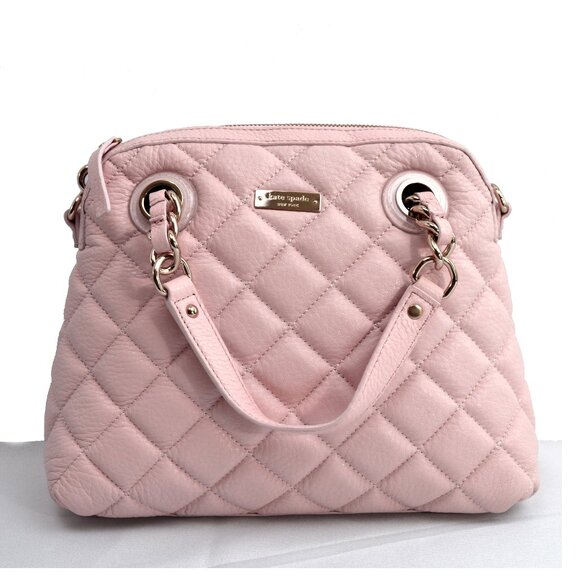 Kate Spade Small Georgina Gold Coast Satchel Cross-body Bag in Ballet Slipper - Picture 4 of 15